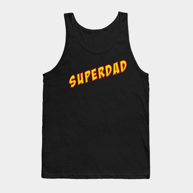 Super dad Tank Top by holidaystore